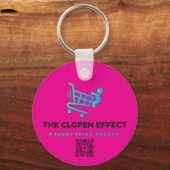 The Clopen Effect Sleutelhanger (Voorkant)
