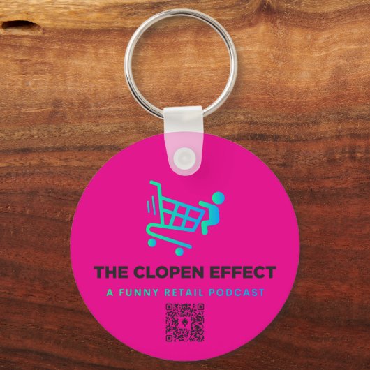 The Clopen Effect Sleutelhanger (Voorkant)
