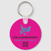 The Clopen Effect Sleutelhanger (Achterkant)
