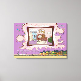 The Closer | Gefeliciteerd dat je single bent 24x1 Canvas Afdruk