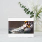 The Clothed Maja, Francisco Goya, 1798-1803 Briefkaart (Staand voorkant)