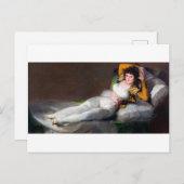 The Clothed Maja, Francisco Goya, 1798-1803 Briefkaart (Voorkant / Achterkant)