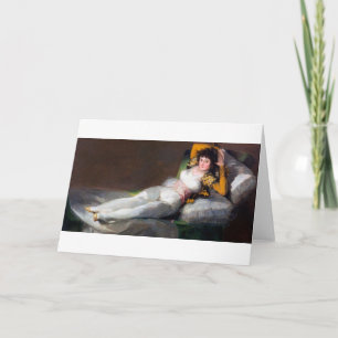 The Clothed Maja, Francisco Goya, 1798-1803 Kaart