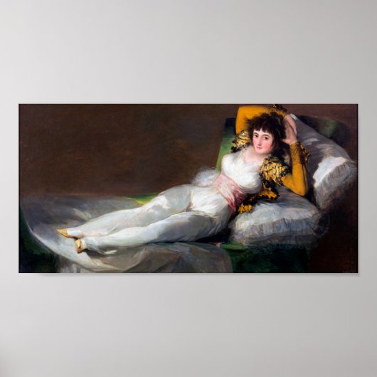 The Clothed Maja, Francisco Goya, 1798-1803 Poster (Voorkant)