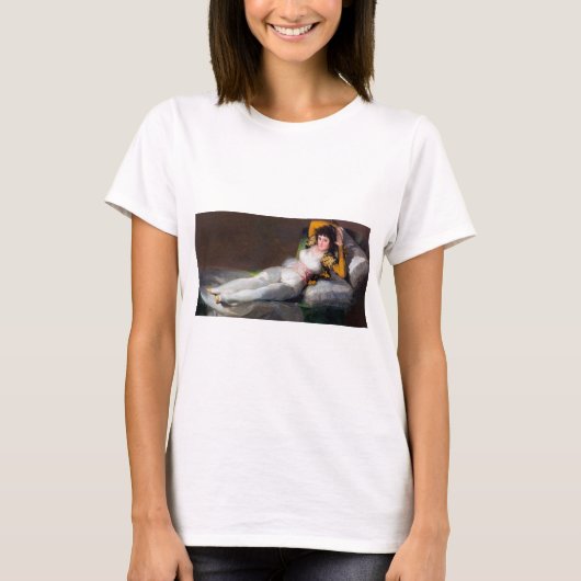 The Clothed Maja, Francisco Goya, 1798-1803 T-shirt (Voorkant)