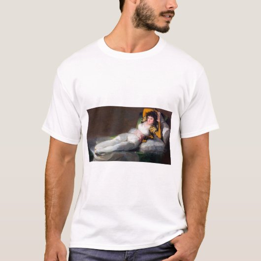 The Clothed Maja, Francisco Goya, 1798-1803 T-shirt (Voorkant)