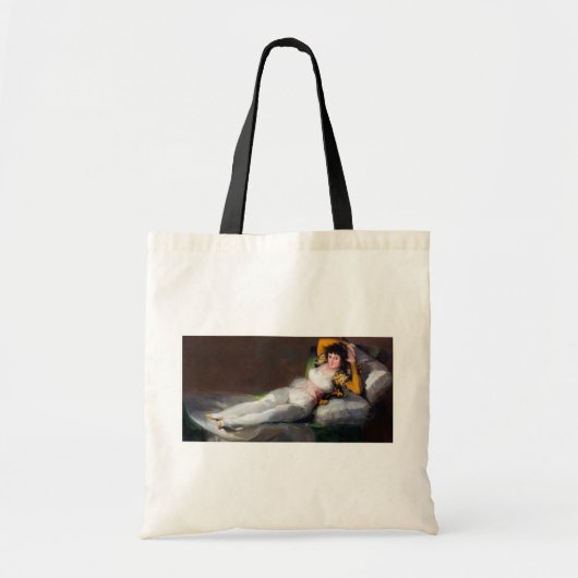 The Clothed Maja, Francisco Goya, 1798-1803 Tote Bag (Voorkant)