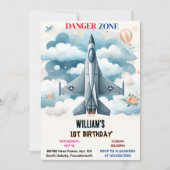 The Cloud 9 Fly Schattige Sky Joy Vliegtuig 1e Ver Kaart (Voorkant)