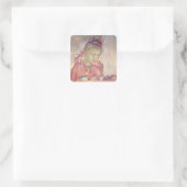 The Cloud Damsels, van de Rock Fortress, Vierkante Sticker (Tas)