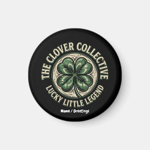 The Clover Collective Vintage Lucky Little Legend Magneet
