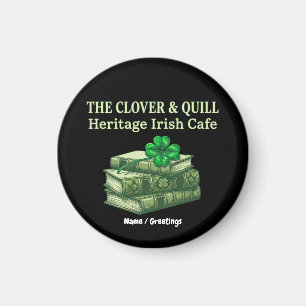 The Clover & Quill: Heritage Iers Café Keltisch Magneet