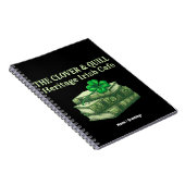 The Clover & Quill: Heritage Irish Cafe Celtic  Notitieboek (Rechterzijde)