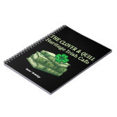 The Clover & Quill: Heritage Irish Cafe Celtic  Notitieboek (Linkerzijde)