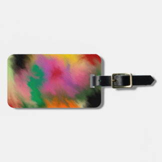 The clown in the rain bagagelabel