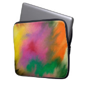 The clown in the rain laptop sleeve (Voorkant Links)