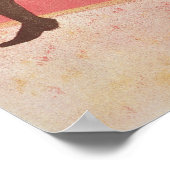 The Clowness Cha-U-Kao Seated, 1896 Poster (Hoek)