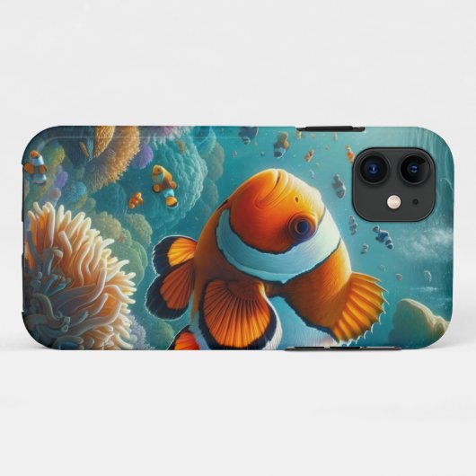 The Clownfish Case-Mate iPhone Case (Achterkant (horizontaal))