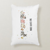 "The Cluck Crew" Accent Kussen (Voorkant(Verticaal))