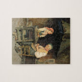 The Cobbler's Shop, 1874 (olie op het paneel) Legpuzzel (Horizontaal)