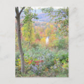 The coconto of a mountain fall briefkaart (Voorkant)