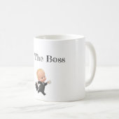 The coffe mug for the real bosses koffiemok (Voorkant rechts)