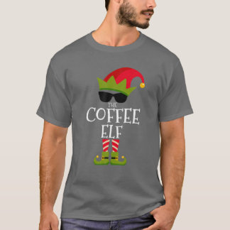 The Coffee Elf Costume Matching Family Group Chris T-shirt