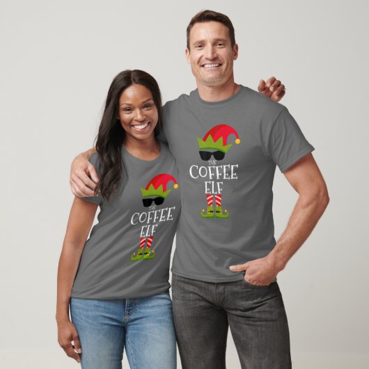 The Coffee Elf Costume Matching Family Group Chris T-shirt (Unisex)
