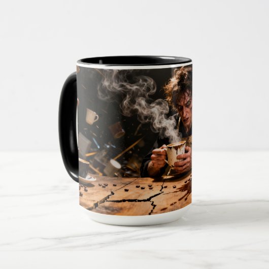 The Coffee Factory Mok (Voorkant links)