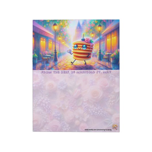 The Coffee & Tea Collection Pancake Notitieblok (Linkerzijde)