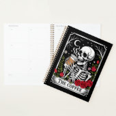 The Coffee Witchy Vibes Tote Bag – Magical Goth Planner (Display)