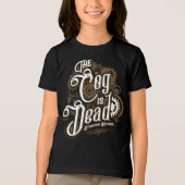 The Cog is Dead (Victoriaans Logo) Kinder T-shirt (Voorkant)