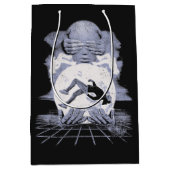 The Collapse - Techno-Dystopian Streetwear Ontwerp Medium Cadeauzakje (Voorkant)