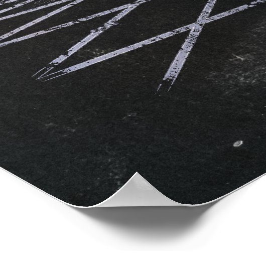 The Collapse - Techno-Dystopian Streetwear Ontwerp Poster (Hoek)