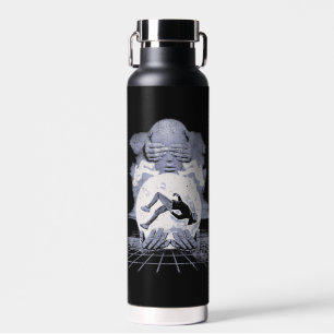The Collapse - Techno-Dystopian Streetwear Ontwerp Waterfles