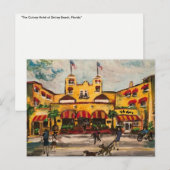 "The Colony Hotel at Delray Beach, Florida" Kaart (Voorkant / Achterkant)