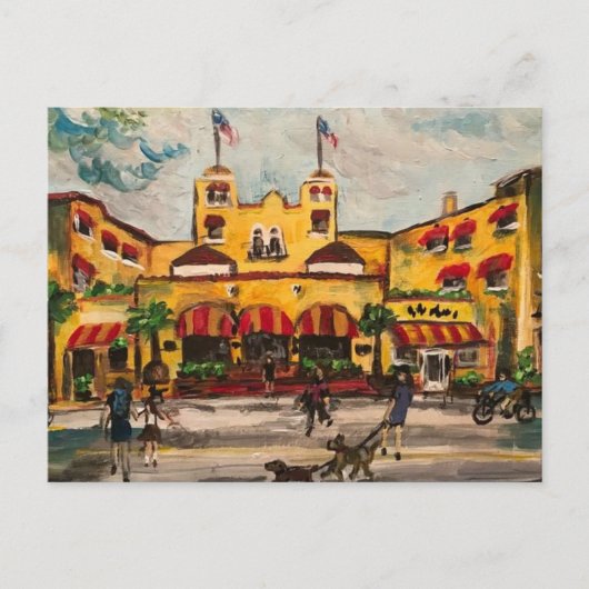 "The Colony Hotel at Delray Beach, Florida" Kaart (Voorkant)