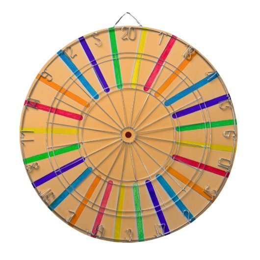 "The Color Wheel" dartbord (Voorkant)