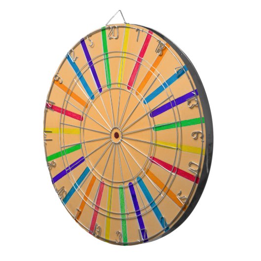 "The Color Wheel" dartbord (Voorkant Rechts)