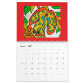 The Colorful Dog Calendar Kalender (Mar 2027)