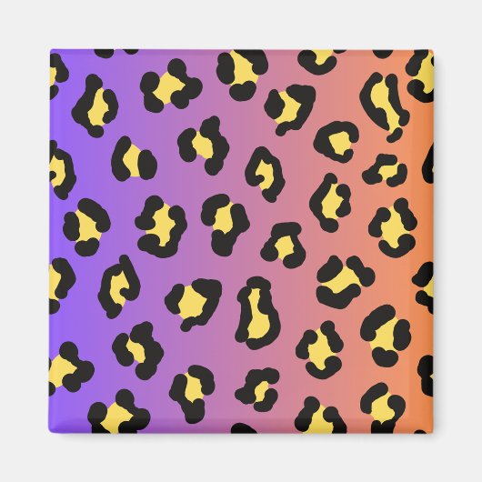 The colorful jaguar magneet (Voorkant)