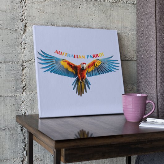 The colorful Parrot Perfect Poster