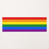 The colors of the rainbow yogamat (Achterkant (horizontaal))
