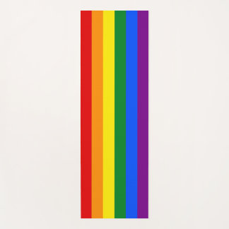 The colors of the rainbow yogamat