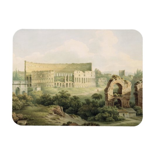 The Colosseum, Rome, 1802 (m/c over grafiet op twe Magneet (Horizontaal)