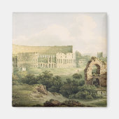 The Colosseum, Rome, 1802 (m/c over grafiet op twe Magneet (Voorkant)
