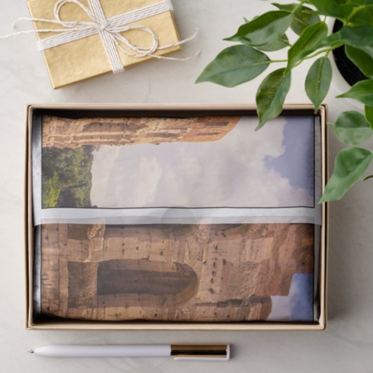 The Colosseum Rome , italië , tijdschrift Tissuepapier (Geschenk)