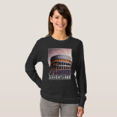 The Colosseum Rome Italy Adventurer T-shirt (Voorkant volledig)