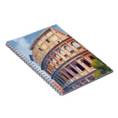 The Colosseum Rome Watercolor Travel  Notitieboek (Rechterzijde)