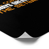 The Comeback Is Always Greater Than The Setback -- Poster (Hoek)