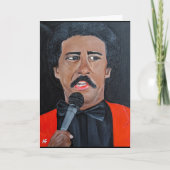 The Comedian Painting by Alfred Fox Kaart (Voorkant)